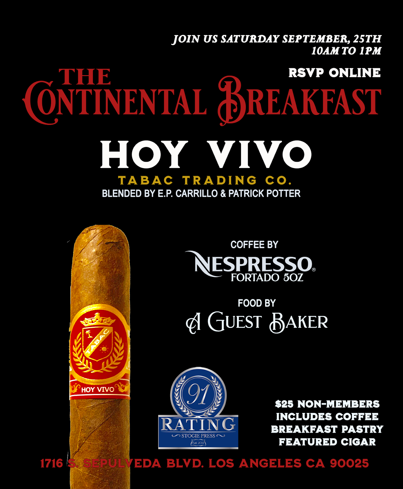 Member The Continental Cigar Club in Los Angeles CA