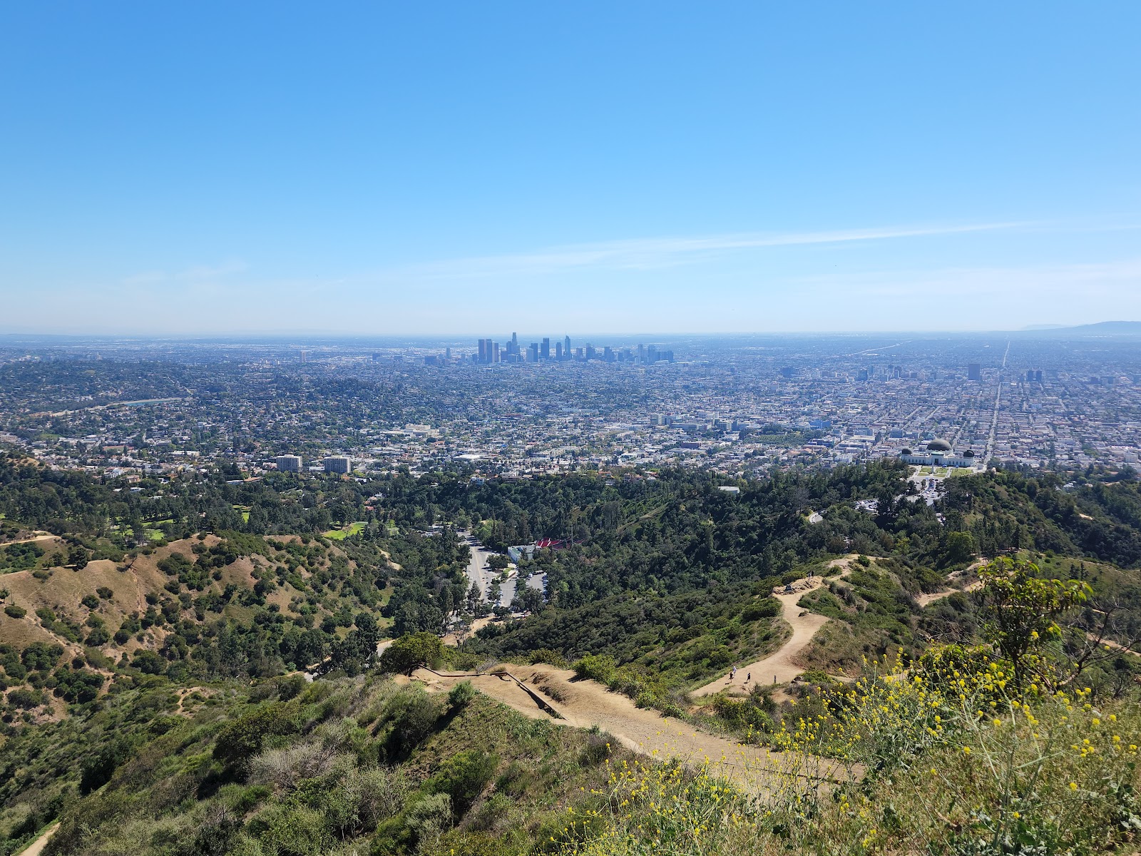 Member Griffith Park Observatory Trails Peak in Los Angeles CA